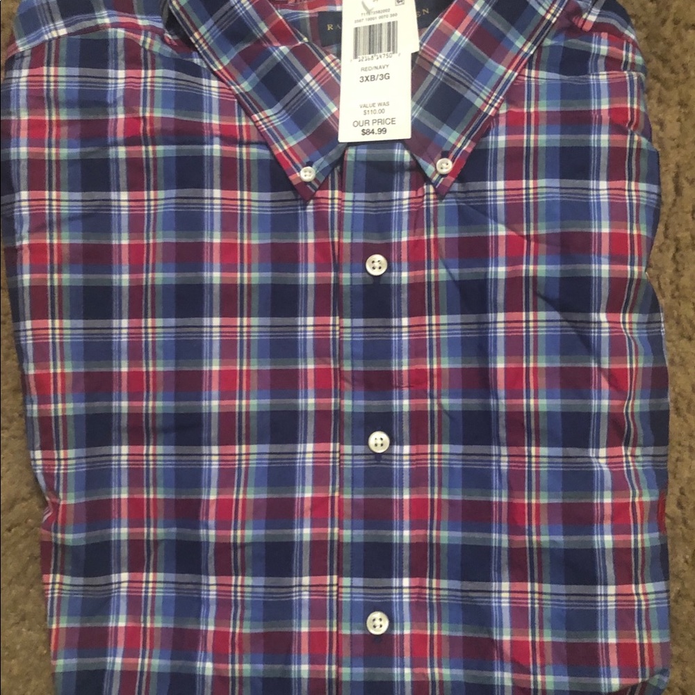 New 2XB Polo by Ralph Lauren button down shirt.